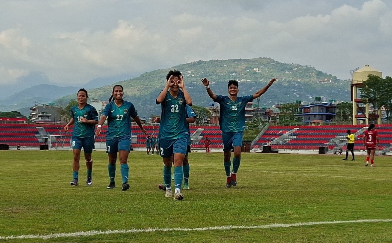 सङ्कटालाई पराजित गर्दै आर्मी महिला गोल्डकपको फाइनलमा